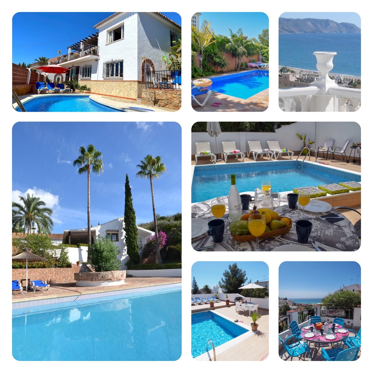 Private pool villas Nerja